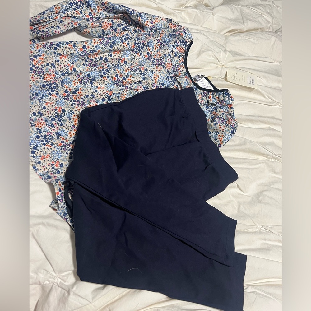 Rachel Riley Mini Floral 2-Piece Set - NWT - Size 10Y